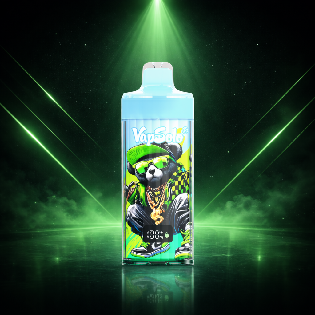 VapSolo King Pro 40K Strawberry Watermelon – vaper con nicotina 40000 caladas, puff fresco de fresa y sandía