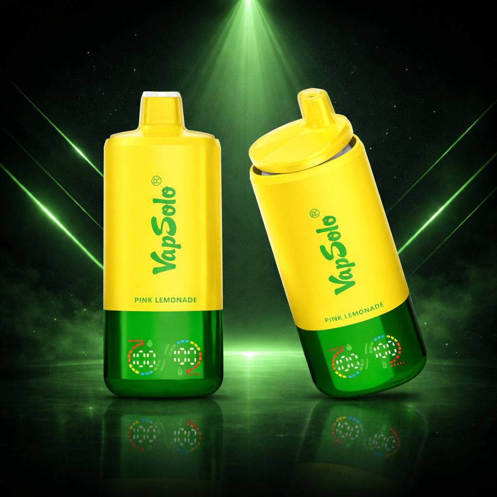 VapSolo Triple Pro 60K Blackcurrant Ice Pink Lemonade – cigarrillo electrónico desechable con muchas caladas y puff helado